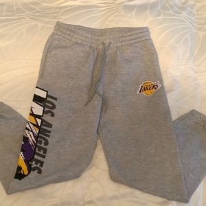 NBA Los Angeles Lakers Gray Sweatpants